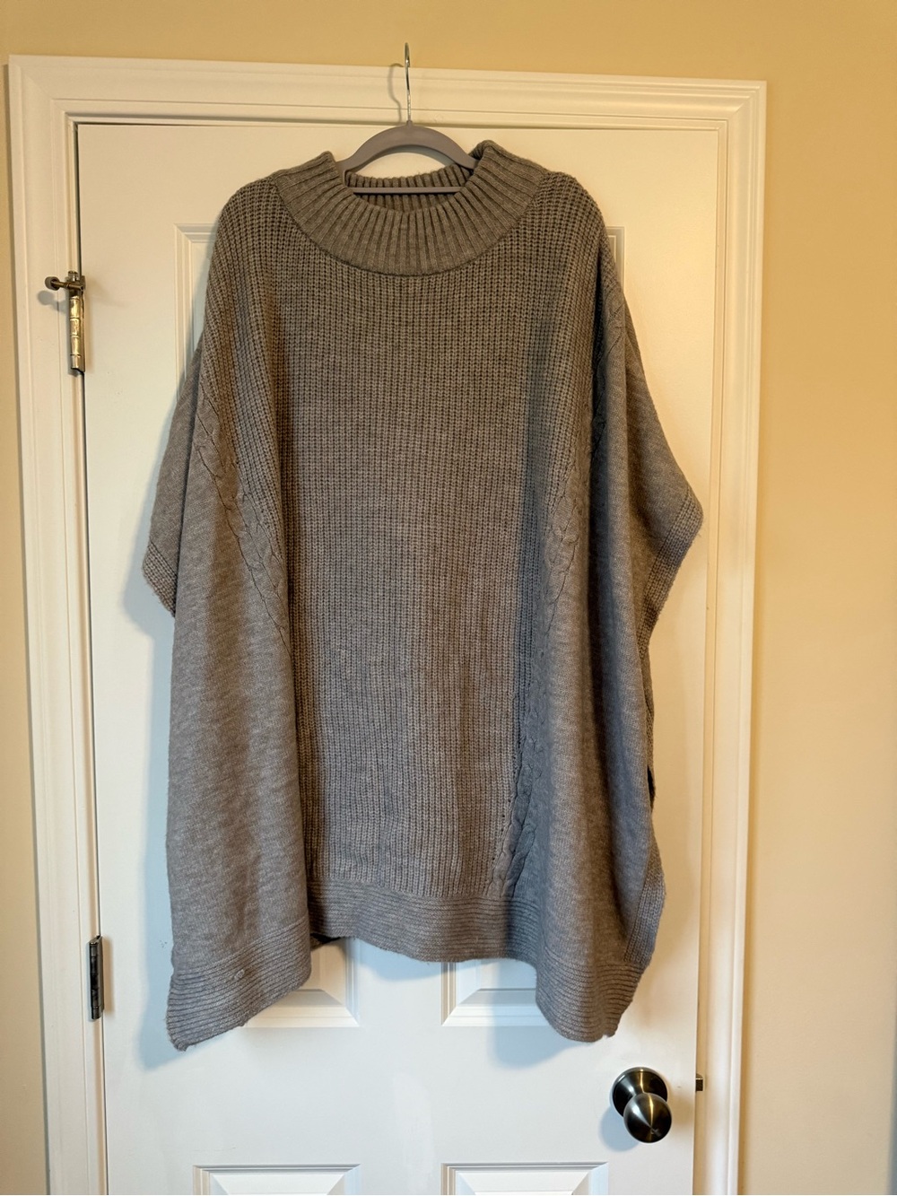 Ashley Stewart Knit Poncho Sweater